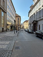 Praha, Celetná ulice bez turistů (karanténa březen 2020)
