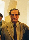 Charles Juliet at a conference on Simone Boisecq in 1999