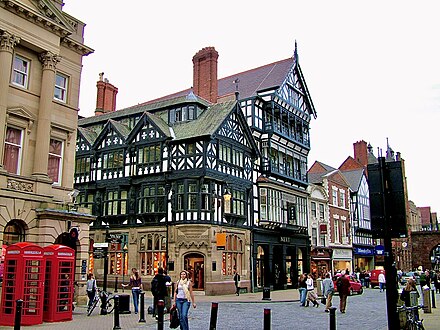 Chester's attractive shops draw shoppers from far and wide