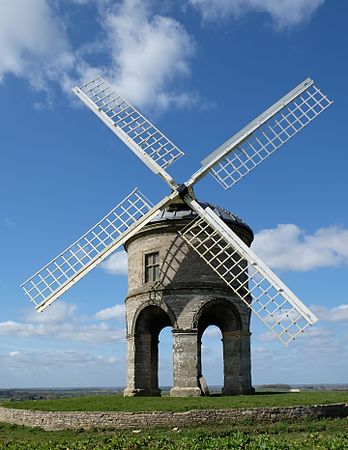 圖為英國沃里克郡切斯特頓風車，建於1632年。