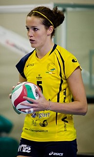 Chiara DallOra Italian volleyball player