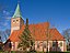 Church of the small village Plate near Lüchow (district Lüchow-Dannenberg, northern Germany).