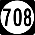 State Route 708 penanda