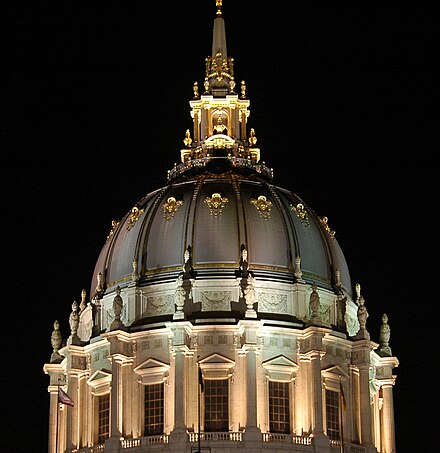 City Hall's "Beaux-Arts" Dome