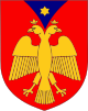 Coat of arms of the Muzaka Family.svg