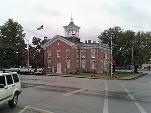 Coffee County courthouse in Manchester, Tennessee