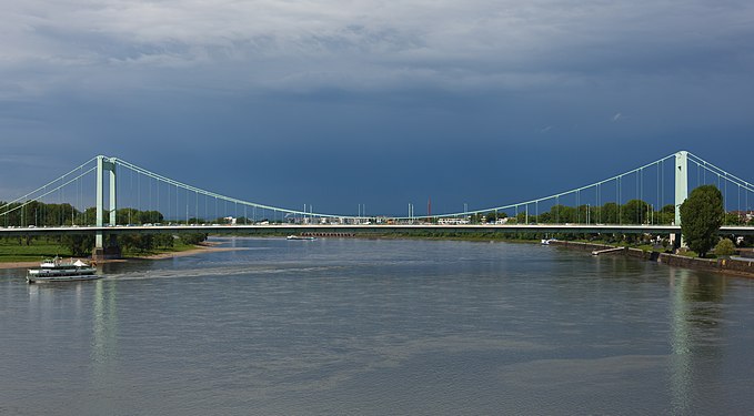 Cologne, Germany: Mülheimer Brücke