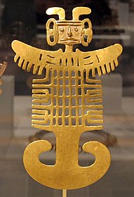 Anthropomorphic pendant; 5th-10th century; Metropolitan Museum of Art