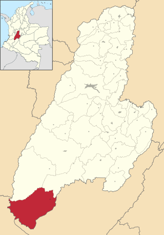 <span class="mw-page-title-main">Planadas</span> Municipality and town in Tolima, Colombia
