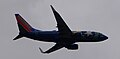 Commercial flight WN455 BWI to FLL airplane N727SW Boeing 737-7H4.jpg