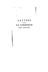 Condorcet - Lettres sur le commerce des grains.djvu