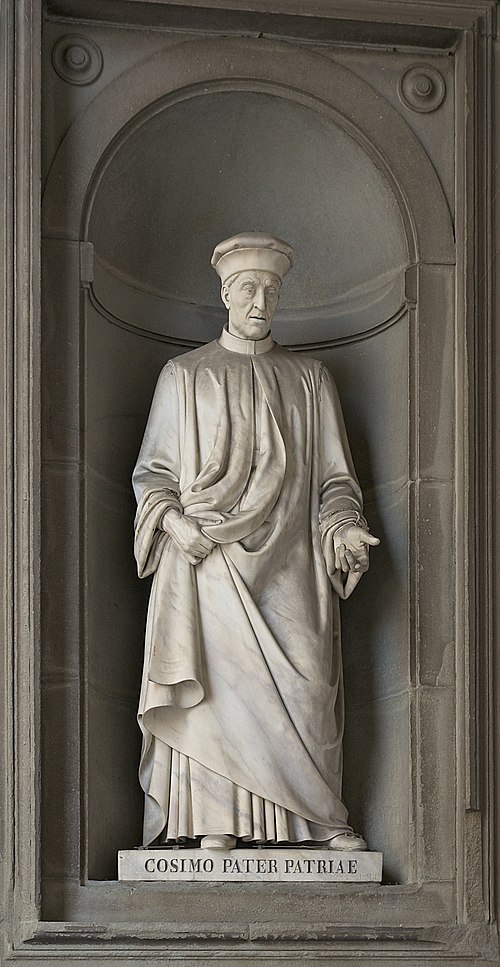 Cosimo Pater patriae, Uffizi Gallery, Florence