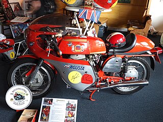 <span class="mw-page-title-main">MV Agusta 250 Bicilindrica</span> 250 cc factory racer manufactured by the Italian brand MV Agusta