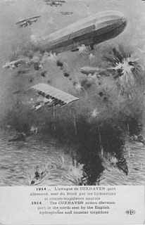 Raid on Cuxhaven 1914 air raid on Cuxhaven, Germany