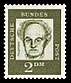 Briefmarken-Jahrgang 1961 Der Deutschen Bundespost