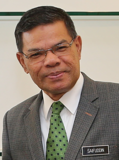 Saifuddin Nasution Ismail Malaysian politician