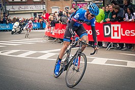 Daniel Martin tijdens Luik-Bastenaken-Luik 2013.