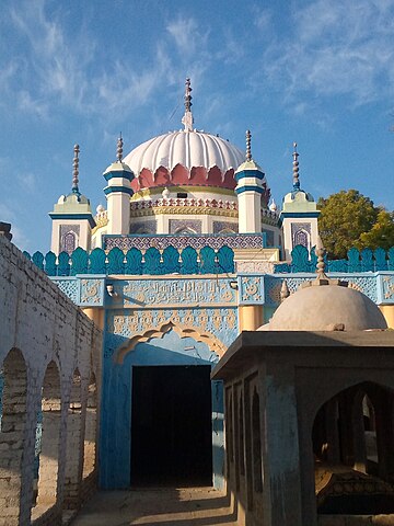 The Shrine of Pir Hadi Hassan Bux Shah Jilani, Duthro Sharif Sindh, Pakistan