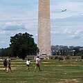 Axis of National Mall before restoration (July 2012)