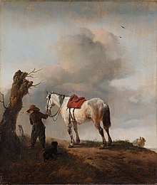 Philips Wouwerman, 1646 De schimmel Rijksmuseum SK-A-1610.jpeg