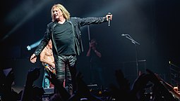 Joe Elliott di O2 Arena, London, 2018