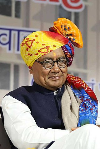 <span class="mw-page-title-main">Digvijaya Singh</span> 14th Chief Minister of Madhya Pradesh, India