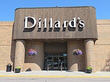 Dillard's (formerly Hennessy's) at Southgate Mall in 2018 Dillard's - Missoula (2018).jpg