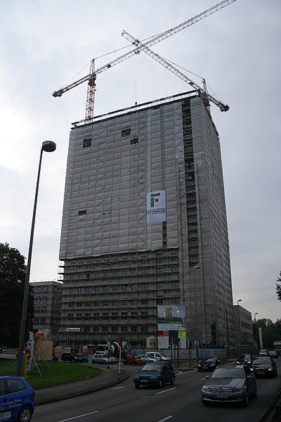 File:Dortmund Westfalentower im Bau.jpg