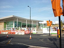 The progress of the new East Cowes Waitrose store, which is now open.It has now became a centre of the town's shopping Industry.