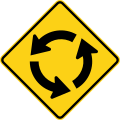 P2-17 Roundabout ahead