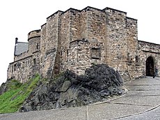 The Red Wedding was inspired by the Black Dinner that took place in 1440 at Edinburgh Castle. Edinburgh Castle, Edinburgh - geograph.org.uk - 505910.jpg