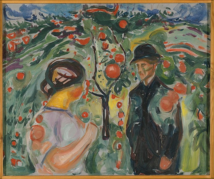 File:Edvard Munch - Beneath the Red Apples - MM.M.00124 - Munch Museum.jpg