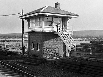 Eglinton Signal Cabin in 1975