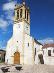 Die Kirche in Mars-la-Tour