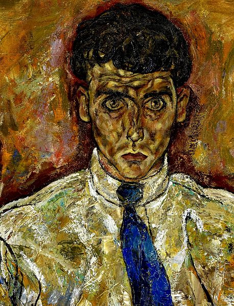 File:Egon Schiele - Porträt des Albert Paris von Gütersloh (detail).jpg