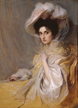 Sa fille Élaine, par Philip de László (1905).
