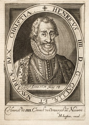 Engraving of Henry IV