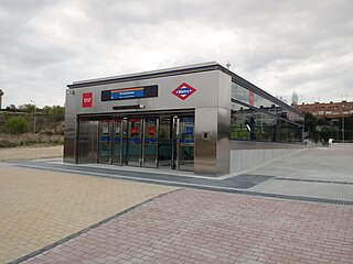 <span class="mw-page-title-main">Arroyofresno (Madrid Metro)</span> Madrid Metro station