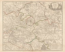 1753 (Vaugondy & Lebeuf, Environs de Paris. Par le Sr. Robert Geographe ordinaire du Roi. Avec Privilege 1753.)