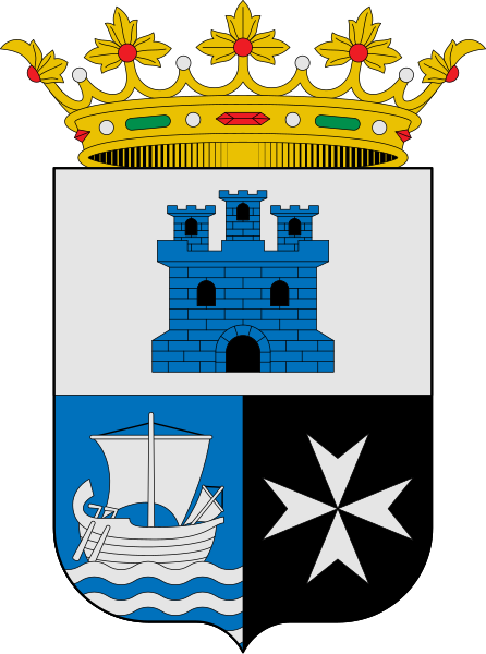 File:Escudo de San Carlos de la Rápita (Tarragona) 2.svg