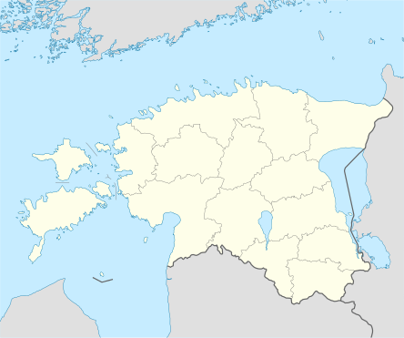 Location map Эстониэ