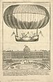 Robert brothers: Aerostat experience Jardin des Tuileries 1784 (september, 19)