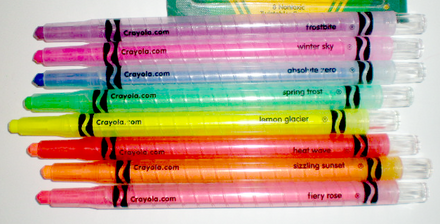 Crayola Color Chart With Names