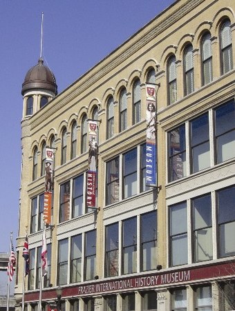 Facade of the Frazier History Museum