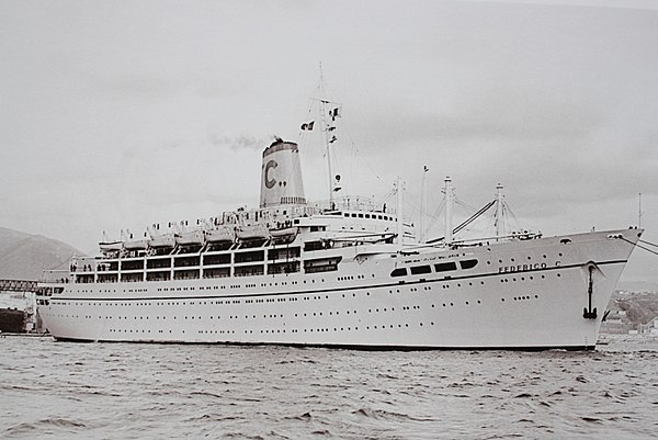 Federico C of 1958, Costa's first purpose-built passenger ship.