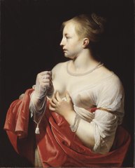 Figure féminine, éventuellement Lucrèce