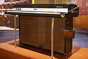 A Fender Rhodes electric piano,similar to the one McCartney plays on the recording Fender Rhodes Suitcase 88 electric piano,CMHF (hide reflections).jpg