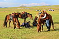 * Nomination Naadam festival on the steppe, on the outskirts of Ulan Bator. Mongolia. Mongolian horses and riders. --Halavar 15:04, 13 May 2014 (UTC) * Promotion Good quality. --Poco a poco 18:47, 13 May 2014 (UTC)