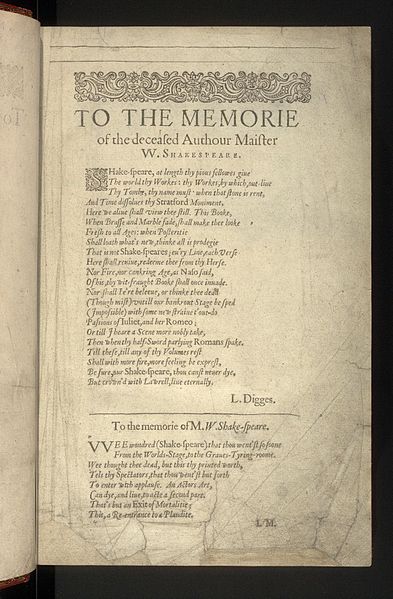 File:First Folio, Shakespeare - 0011.jpg