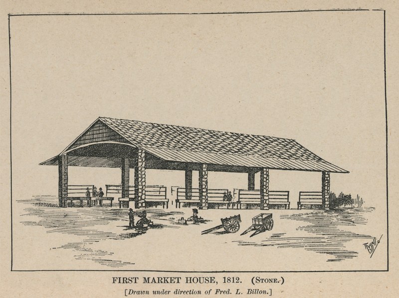 File:First market house, 1812 (stone), drawn under the direction of Fred. L. Billon - B. Russell. LCCN2006686211.tif